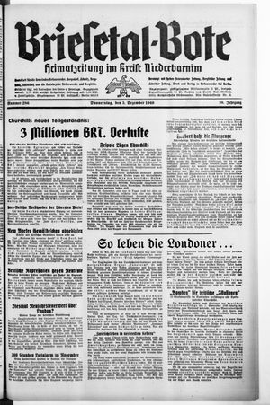 Briesetal-Bote vom 05.12.1940