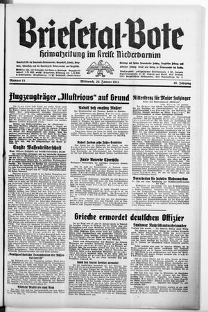 Briesetal-Bote vom 22.01.1941