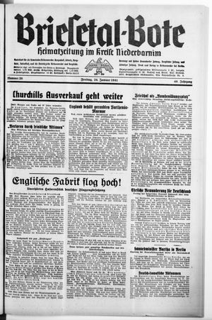 Briesetal-Bote vom 24.01.1941