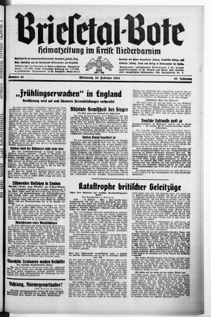 Briesetal-Bote vom 26.02.1941