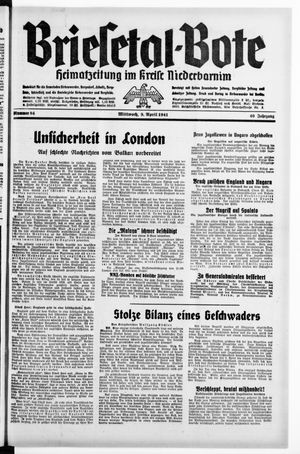 Briesetal-Bote vom 09.04.1941