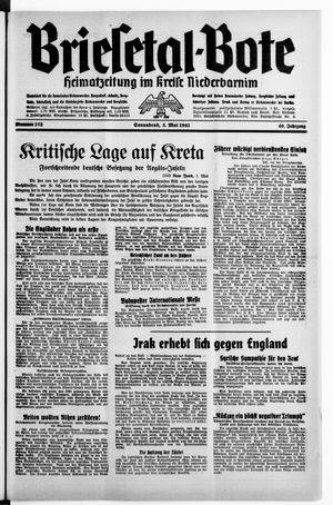 Briesetal-Bote vom 03.05.1941