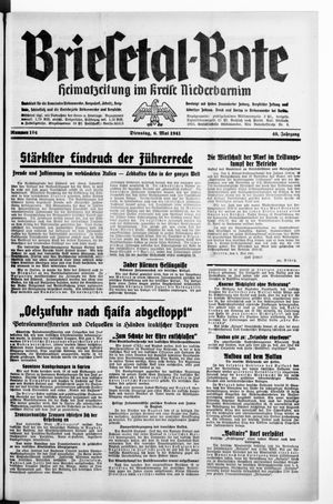 Briesetal-Bote vom 06.05.1941
