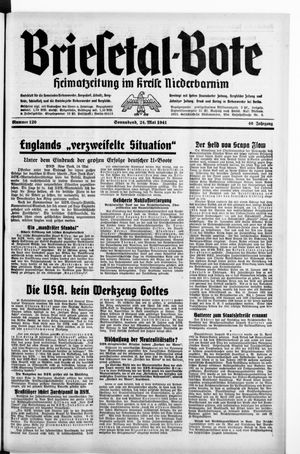 Briesetal-Bote vom 24.05.1941