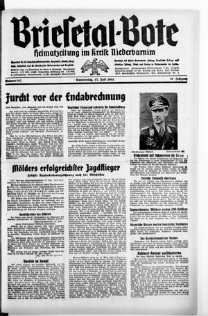 Briesetal-Bote vom 17.07.1941