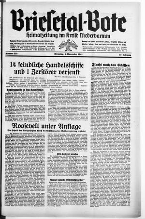 Briesetal-Bote vom 04.11.1941