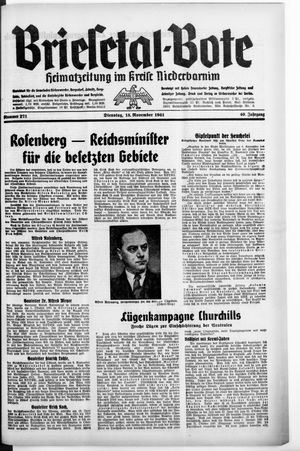 Briesetal-Bote vom 18.11.1941