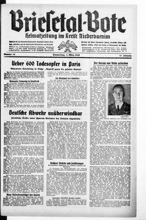 Briesetal-Bote vom 05.03.1942