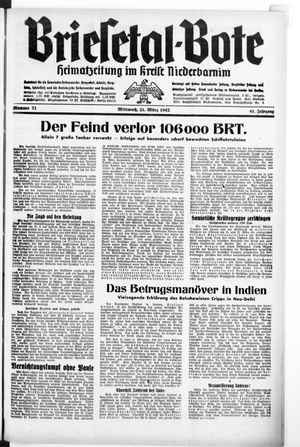 Briesetal-Bote on Mar 25, 1942