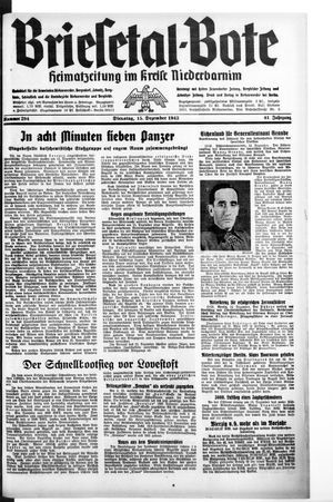 Briesetal-Bote vom 15.12.1942