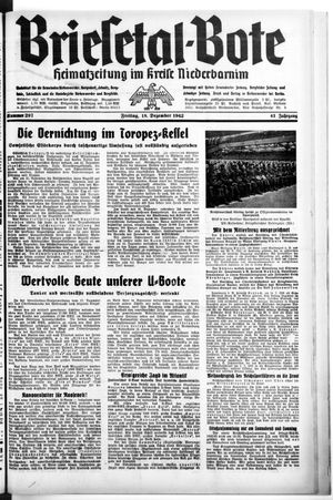 Briesetal-Bote on Dec 18, 1942