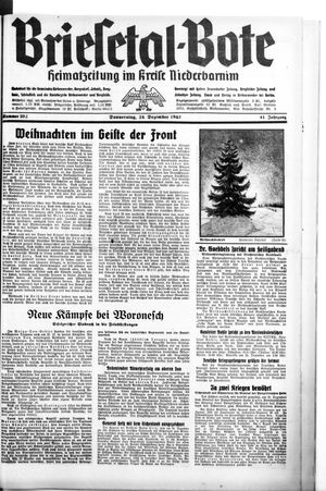 Briesetal-Bote vom 24.12.1942