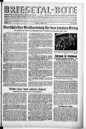 Briesetal-Bote vom 05.02.1943
