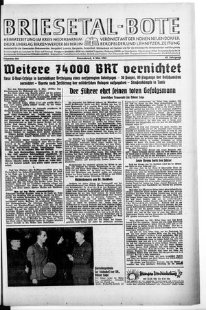 Briesetal-Bote on May 8, 1943