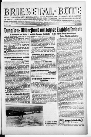 Briesetal-Bote on May 12, 1943