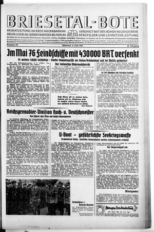 Briesetal-Bote vom 02.06.1943
