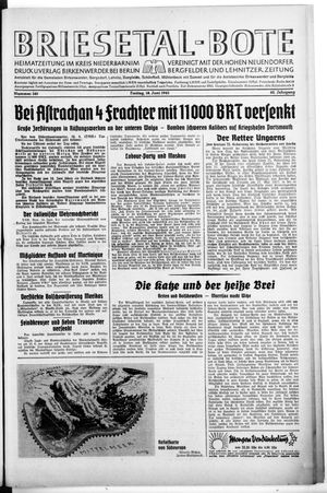 Briesetal-Bote vom 18.06.1943