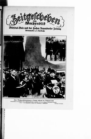 Zeitgeschehen im Wochenbild on Mar 14, 1926