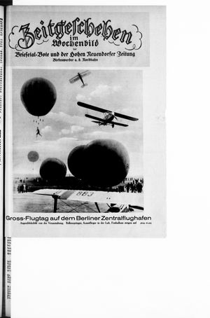 Zeitgeschehen im Wochenbild vom 25.09.1927