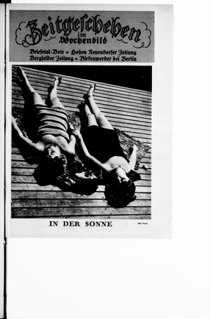 Zeitgeschehen im Wochenbild vom 04.08.1929