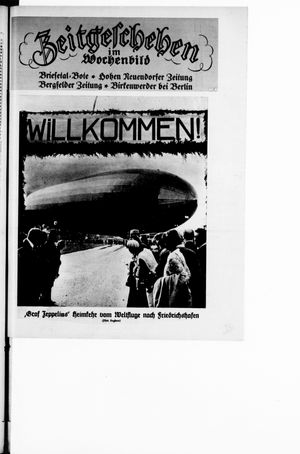 Zeitgeschehen im Wochenbild vom 15.09.1929
