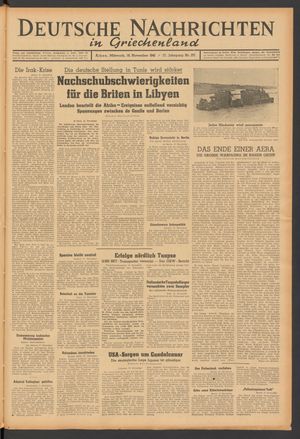 Deutsche Nachrichten in Griechenland on Nov 18, 1942
