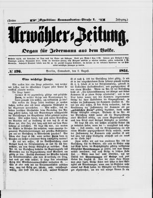 Urwähler-Zeitung on Aug 2, 1851