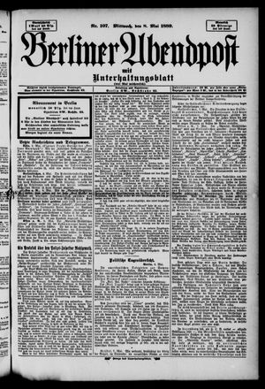 Berliner Abendpost vom 08.05.1889