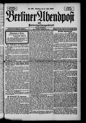 Berliner Abendpost vom 04.06.1889