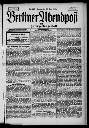 Berliner Abendpost vom 25.06.1889