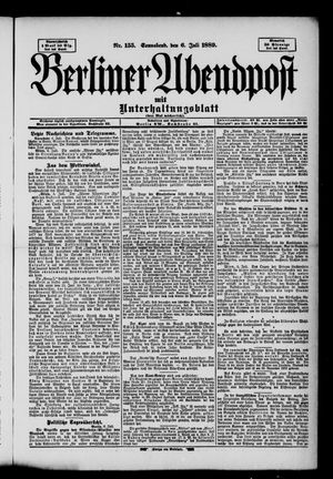 Berliner Abendpost vom 06.07.1889