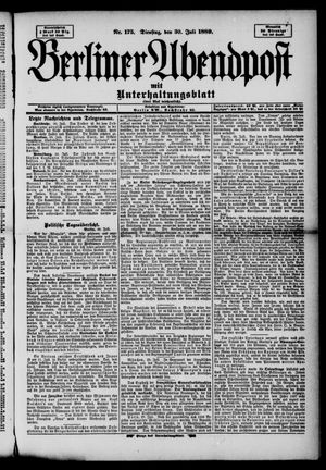 Berliner Abendpost on Jul 30, 1889