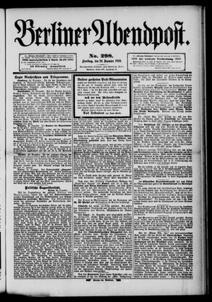 Berliner Abendpost vom 20.12.1889