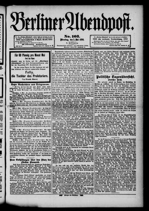 Berliner Abendpost vom 05.05.1890