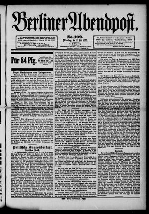 Berliner Abendpost vom 12.05.1890