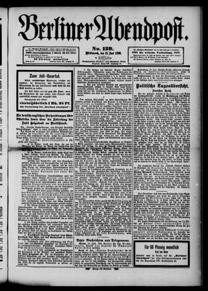 Berliner Abendpost on Jun 18, 1890