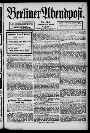 Berliner Abendpost vom 05.07.1890