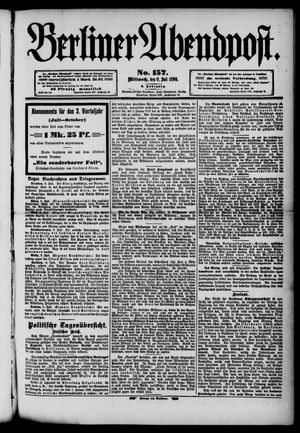 Berliner Abendpost vom 09.07.1890