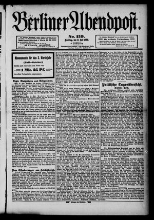 Berliner Abendpost vom 11.07.1890
