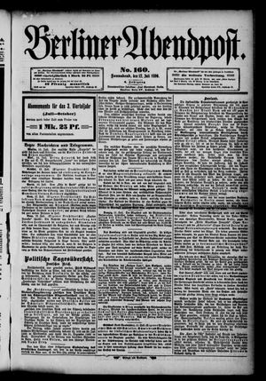 Berliner Abendpost vom 12.07.1890