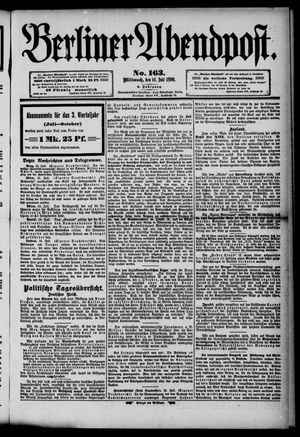 Berliner Abendpost vom 16.07.1890