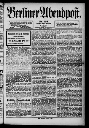 Berliner Abendpost vom 22.07.1890