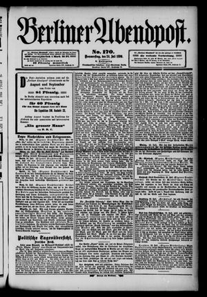 Berliner Abendpost vom 24.07.1890