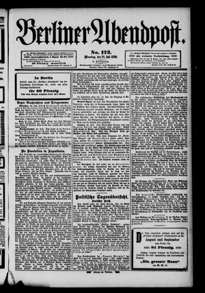 Berliner Abendpost vom 28.07.1890
