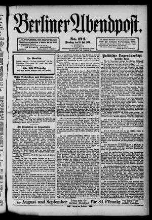 Berliner Abendpost vom 29.07.1890