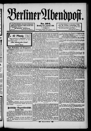 Berliner Abendpost vom 02.09.1890
