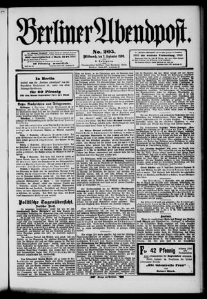 Berliner Abendpost vom 03.09.1890
