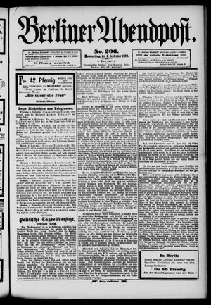 Berliner Abendpost vom 04.09.1890