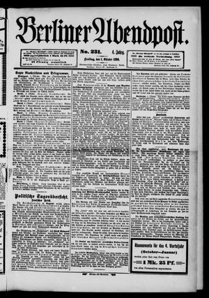 Berliner Abendpost vom 03.10.1890