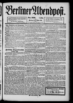 Berliner Abendpost vom 13.10.1890
